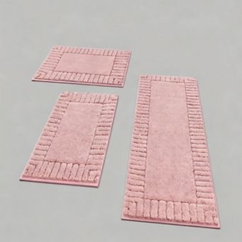 Bathroom Rugs Non Slip Washable Shower Mat Plush Shaggy Absorbent Bath Set