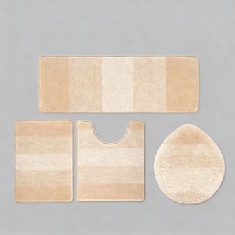 Bathroom Rugs Soft Absorbent Bath Mat Non-slip