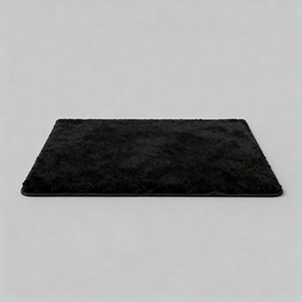 Chenille Bath Rug Soft Absorbent Non Slip