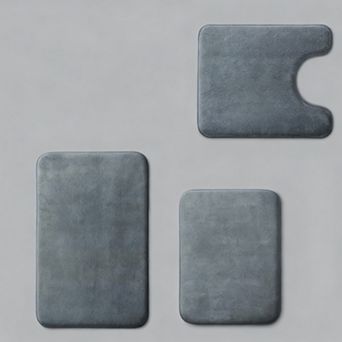 Bathroom Rugs Memory Foam Bath Mat Non Slip Absorbent