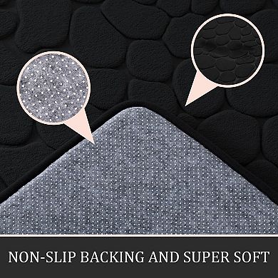 Bathroom Rugs Mat Memory Foam Non Slip