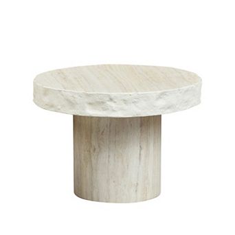 Aoolive 23.8" Fiberglass Coffee Table - No Assembly