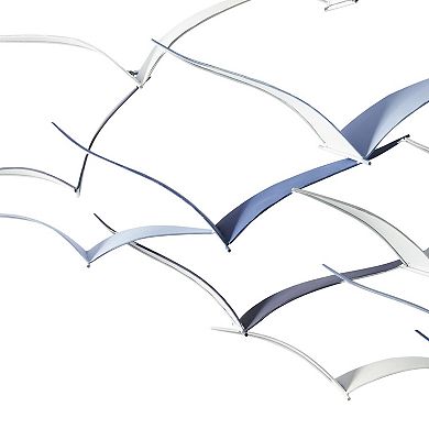 Stella & Eve Metal Flying Home Wall Art