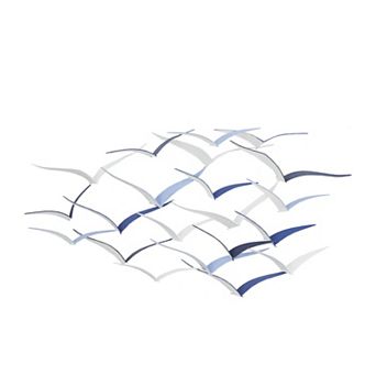 Stella & Eve Metal Flying Home Wall Art