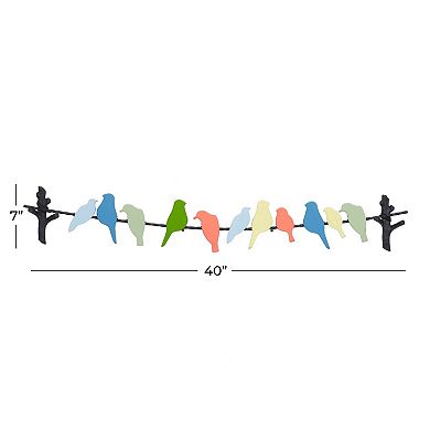 Stella & Eve Metal Bird Wall Decor