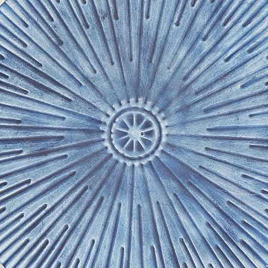 Stella & Eve 3D Spiral Metal Plate Wall Art Set of 4
