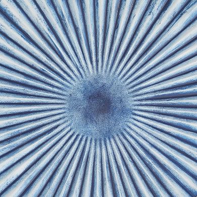 Stella & Eve 3D Spiral Metal Plate Wall Art Set of 4