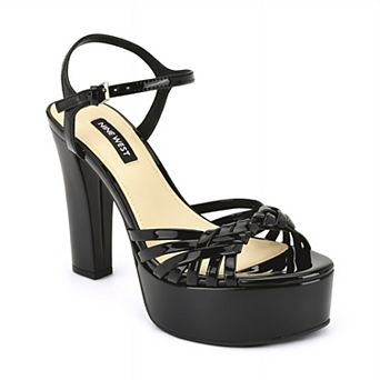 Nine West Nayya Women's Platform Slingback Dress Sandals
