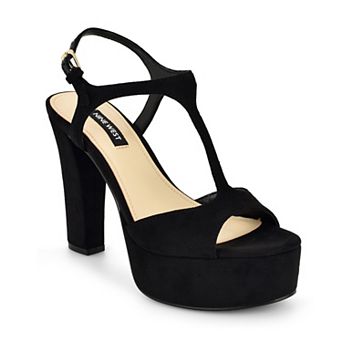 Nine West Naini Women's Platform Slingback Dress Sandals