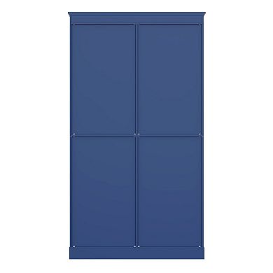 Aoolive 72" Kitchen Pantry Cabinet, Coffee Bar Cabinet with Glass Doors & Pull-Out Serving Trays