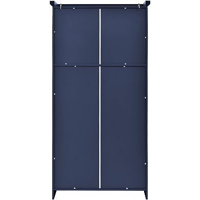 Aoolive 70.9" Freestanding Kitchen Pantry Cabinet with 8 Pull-Out Trays & Adjustable Shelves