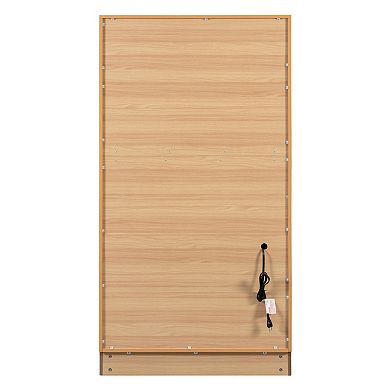 Aoolive 69" Kitchen Pantry Buffet with Foldable Workstation, Power Outlet & Storage Cabinet