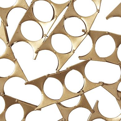Stella & Eve 3-piece Metal Ring Wall Decor Set with Cutout Design