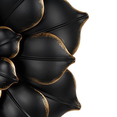 Stella & Eve 3D Metal Floral Wall Decor Set of 3