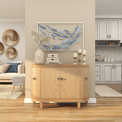Stella & Eve Metal Fish Spotted Wall Decor