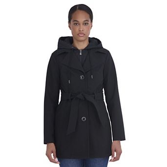 Women's Sebby Collection Softshell Quilted Zip Front Bib & Hood Jacket
