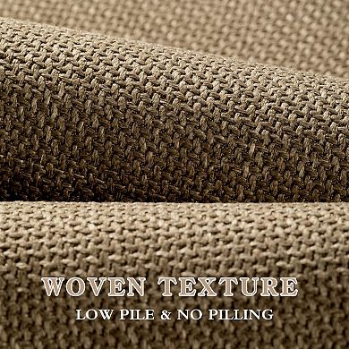 Dark beige thin small bath mat non slip absorbent quick dry