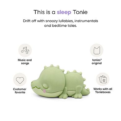 tonies Sleepy Crocodile Bedtime Story Tonie Figurine