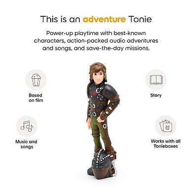 tonies How to Train Your Dragon Hiccup Tonie Figurine