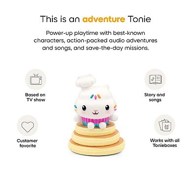 tonies Gabby's Dollhouse Cakey Cat Interactive Tonie Figurine