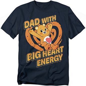 Big & Tall Care Bears Fathers Day Big Heart Tee