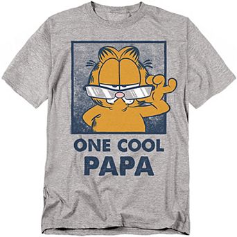 Big & Tall Garfield Fathers Day One Cool Papa Tee