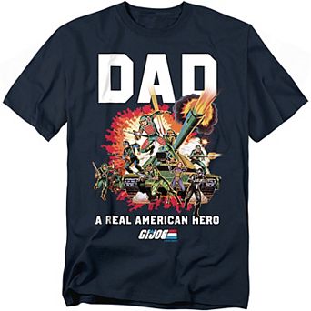 Big & Tall G.I. Joe Dad Real American Hero Tee