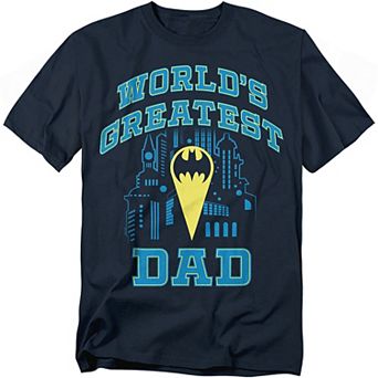 Big & Tall Batman Worlds Greatest Dad Tee
