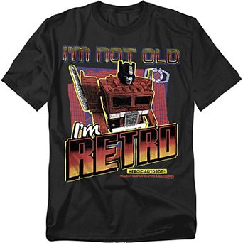 Big & Tall Transformers Fathers Day Dad Tee