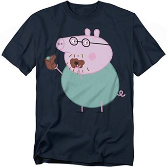 Big & Tall Peppa Pig Daddy Pigs Big Tummy Tee