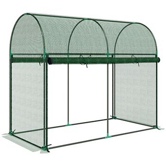 Outsunny Crop Cage, 6ft x 3' x 5' Large Plant Protection Tent