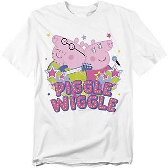 Big & Tall Peppa Pig Mummy and Daddy Piggle Tee