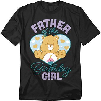 Big & Tall Care Bears Father of the Birthday Tee
