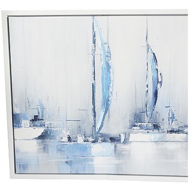 Stella & Eve Sailboat Framed Canvas Wall Art