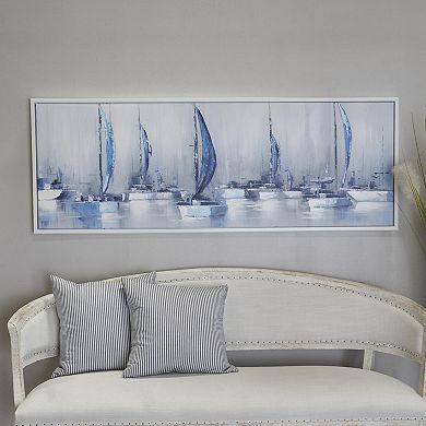 Stella & Eve Sailboat Framed Canvas Wall Art