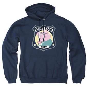 Big & Tall Peppa Pig Night Feed Pullover Hoodie