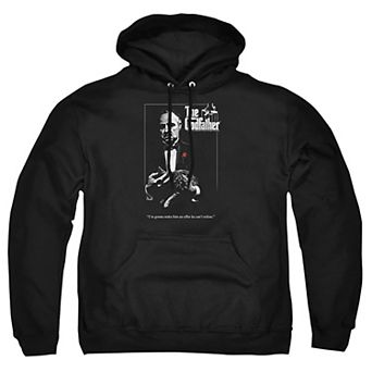 Big & Tall Godfather Poster Pullover Hoodie