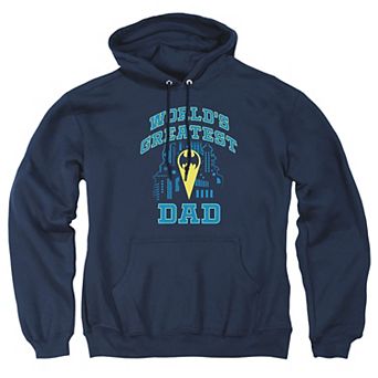 Big & Tall DC Comics Batman Greatest Dad Pullover Hoodie