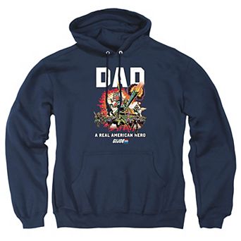 Big & Tall G.I. Joe Dad Real Hero Pullover Hoodie