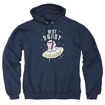 Big & Tall Peppa Pig Best Daddy Pig Pullover Hoodie