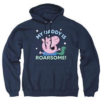 Big & Tall Peppa Pig George Pig Pullover Hoodie