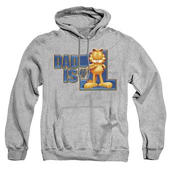 Big & Tall Garfield Dad Is Number Pullover Hoodie