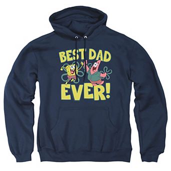 Big & Tall SpongeBob Best Dad Ever Pullover Hoodie