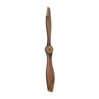 Stella & Eve Metal Aviation Wall Decor with 2 Blades