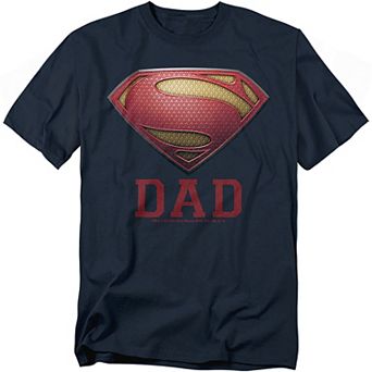 Big & Tall DC Comics Man Of Steel Dad Of Steel Tee