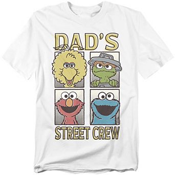 Big & Tall Sesame Street Father's Day Dads Tee