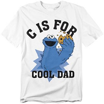 Big & Tall Sesame Street Father's Day C Is For Tee