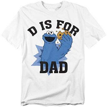 Big & Tall Sesame Street Father's Day D Is For Tee