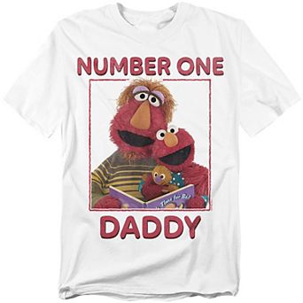 Big & Tall Sesame Street Father's Day Number Tee