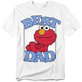 Big & Tall Sesame Street Father's Day Elmo Dad Tee